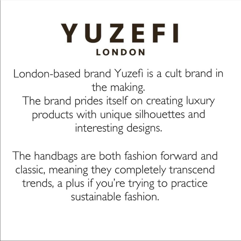 Yuzefi black Bom leather mini bag- like new - Picture 3 of 16